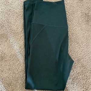 Girlfriend collective green yoga pants